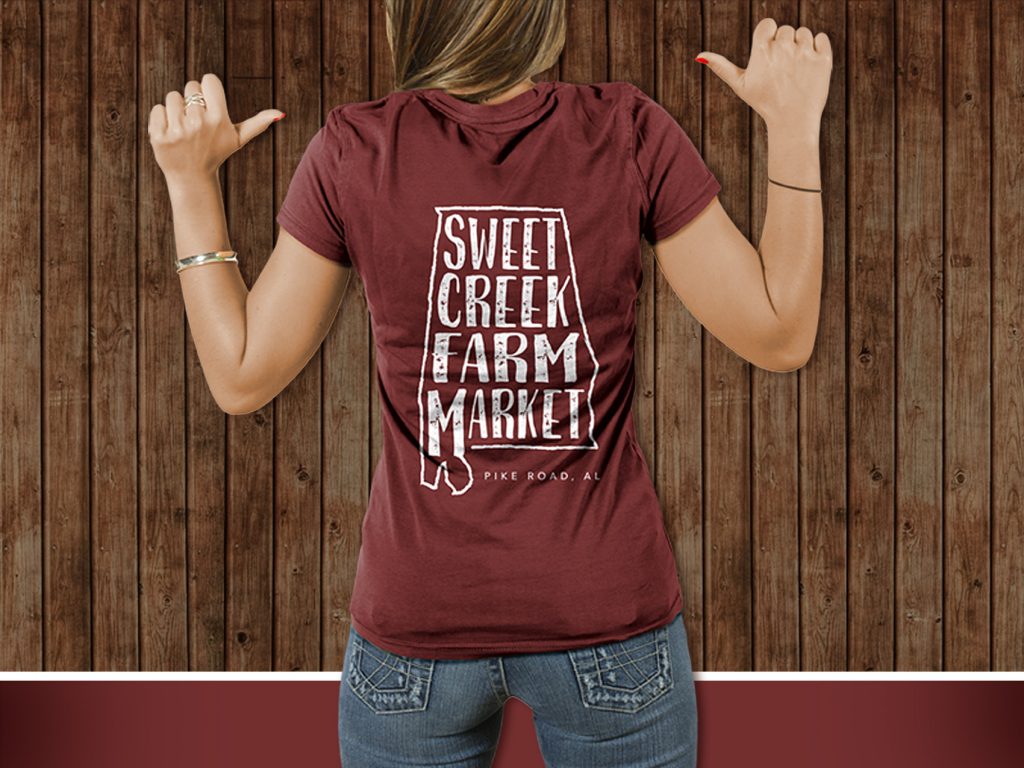SweetCreek T-shirt design